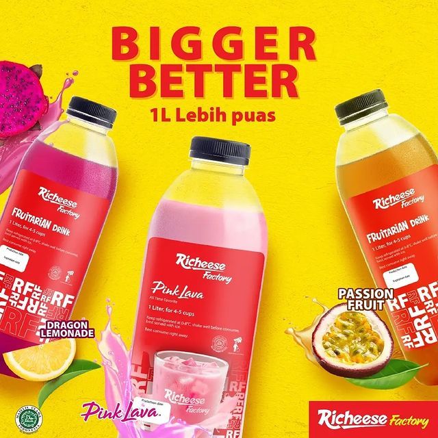 Richeese Factory Frutarian Drink