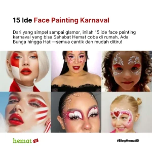 15 Ide Face Painting Karnaval