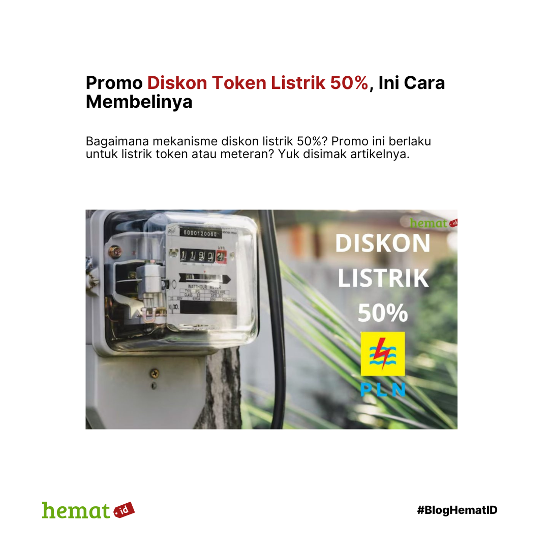 Promo Diskon Token Listrik 50%, Ini Cara Membelinya