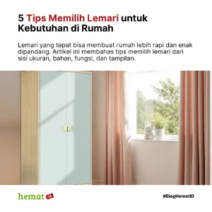 5 Tips Memilih Lemari untuk Kebutuhan di Rumah
