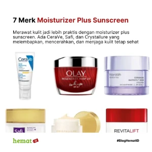 7 Merk Moisturizer Plus Sunscreen