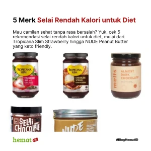 5 Merk Selai Rendah Kalori untuk Diet