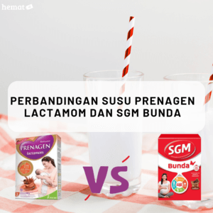 Perbandingan Susu Prenagen Lactamom dan SGM Bunda untuk Pelancar ASI