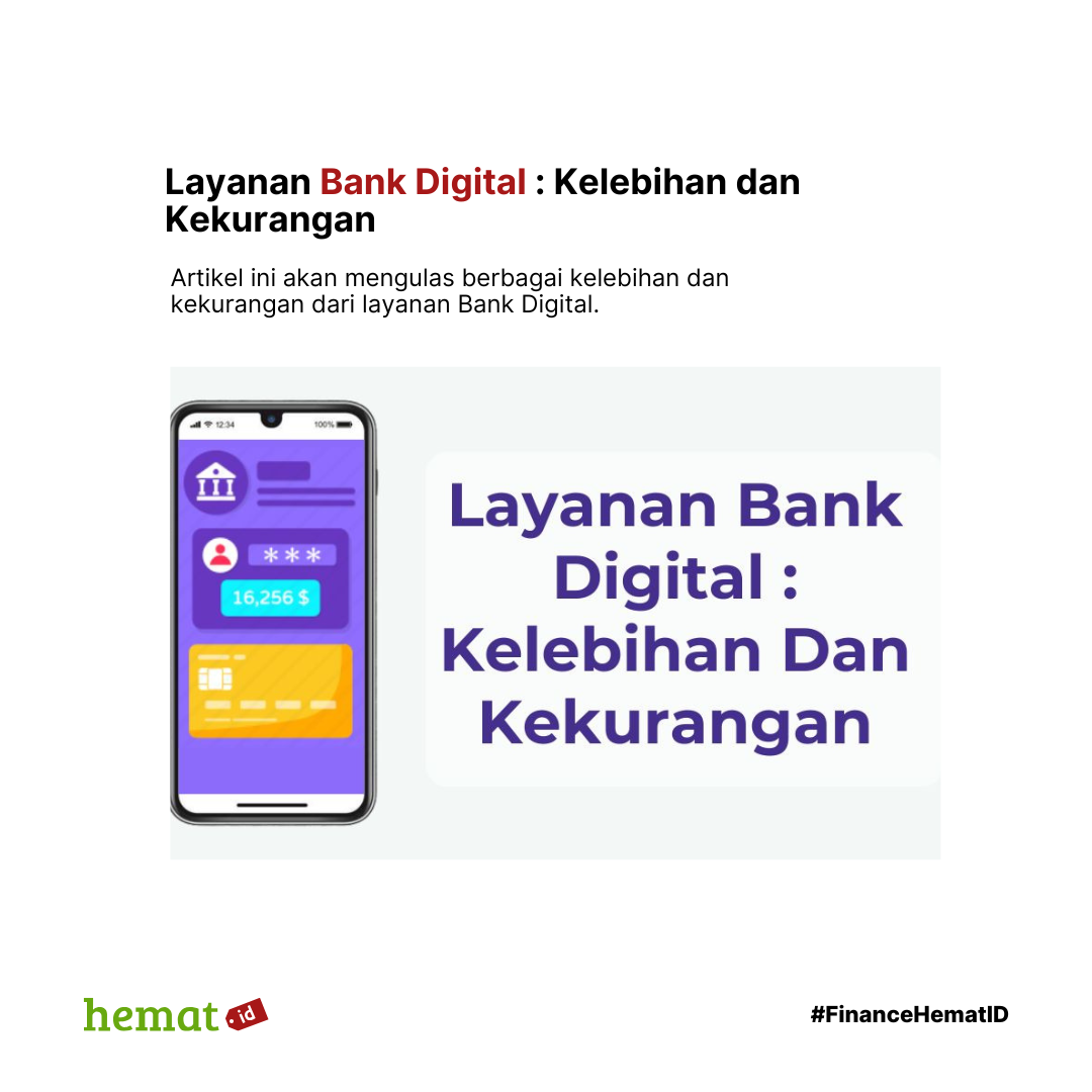 Layanan Bank Digital : Kelebihan dan Kekurangan
