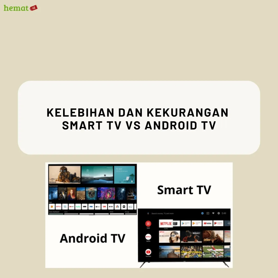 Kelebihan dan Kekurangan Smart TV vs Android TV