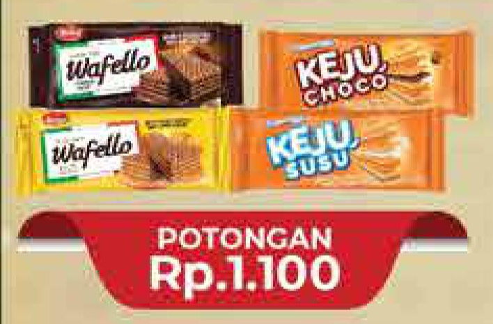Promo Harga ROMA ROMA Wafello/ Zuperrr Keju - Hypermart