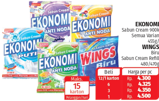 Wings Sabun Krim